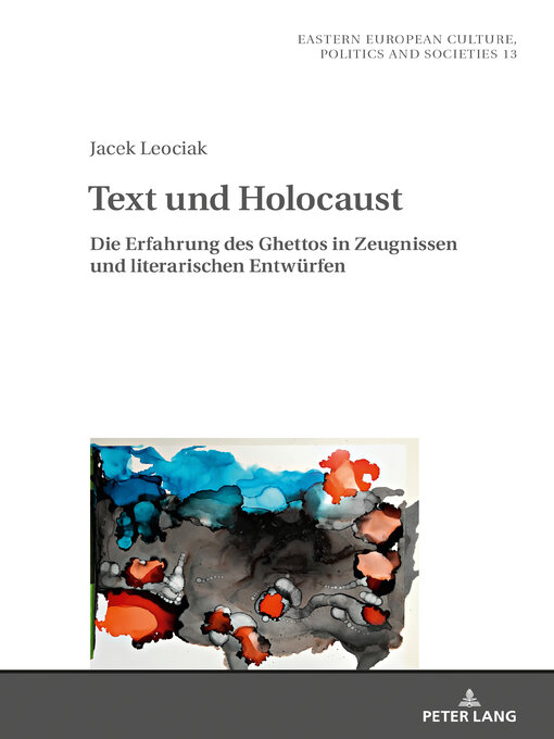 Title details for Text und Holocaust by Irena Grudzinska-Gross - Available